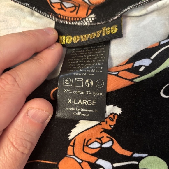 Nooworks Tee Dress Mean Machine print size XL - Picture 4 of 4